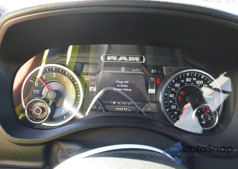 2020 Ram 1500 Big Horn 4X4 5'7 Box из США, поврежденный, VIN 1C6SRFFT3LN383255